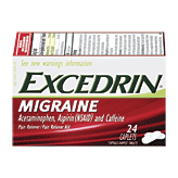 Excedrin Migraine acetaminophen, aspirin and caffeine, caplets Full-Size Picture